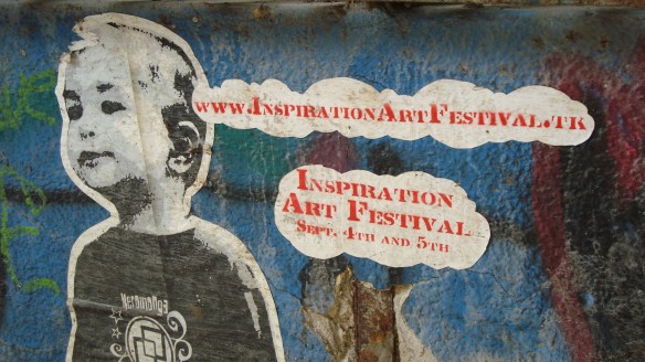 Wall art in TelAviv: Inspiration Art Festival_30 Dec. 2010 - Photo: Sherry Ann